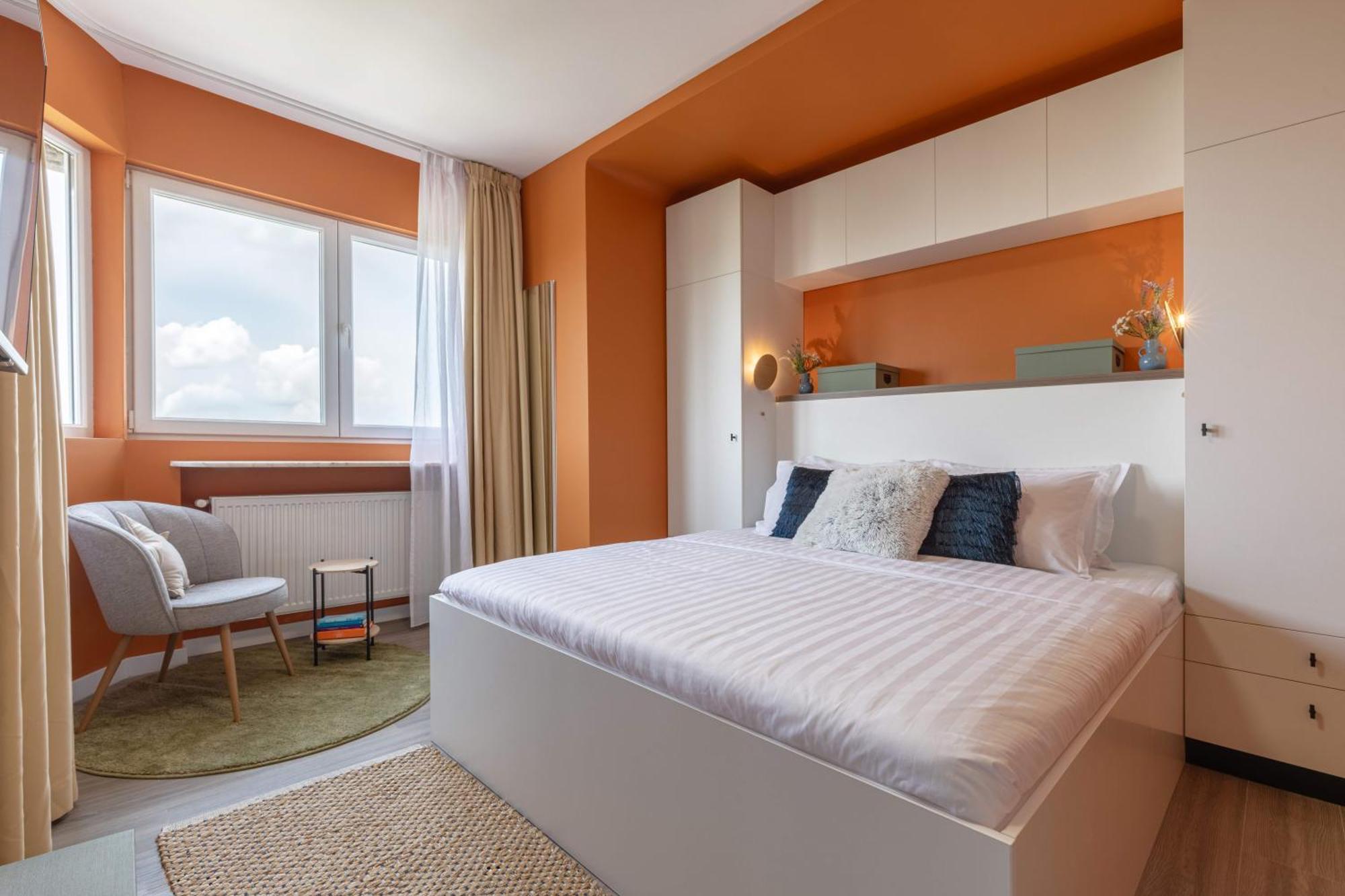 Playful & Bright 1Br Near The Faculty Of Law Apartment บูคาเรสต์ ภายนอก รูปภาพ