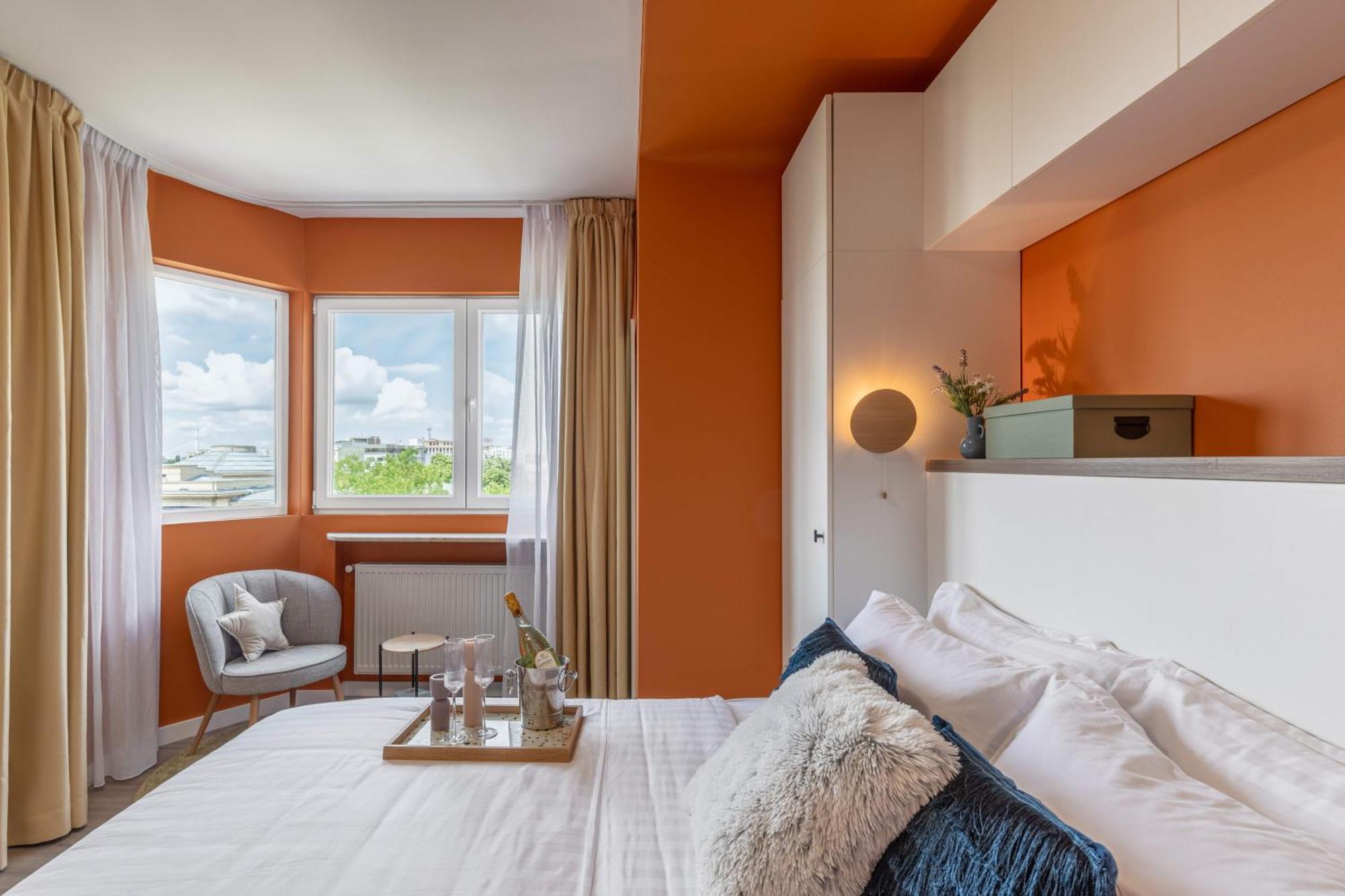 Playful & Bright 1Br Near The Faculty Of Law Apartment บูคาเรสต์ ภายนอก รูปภาพ