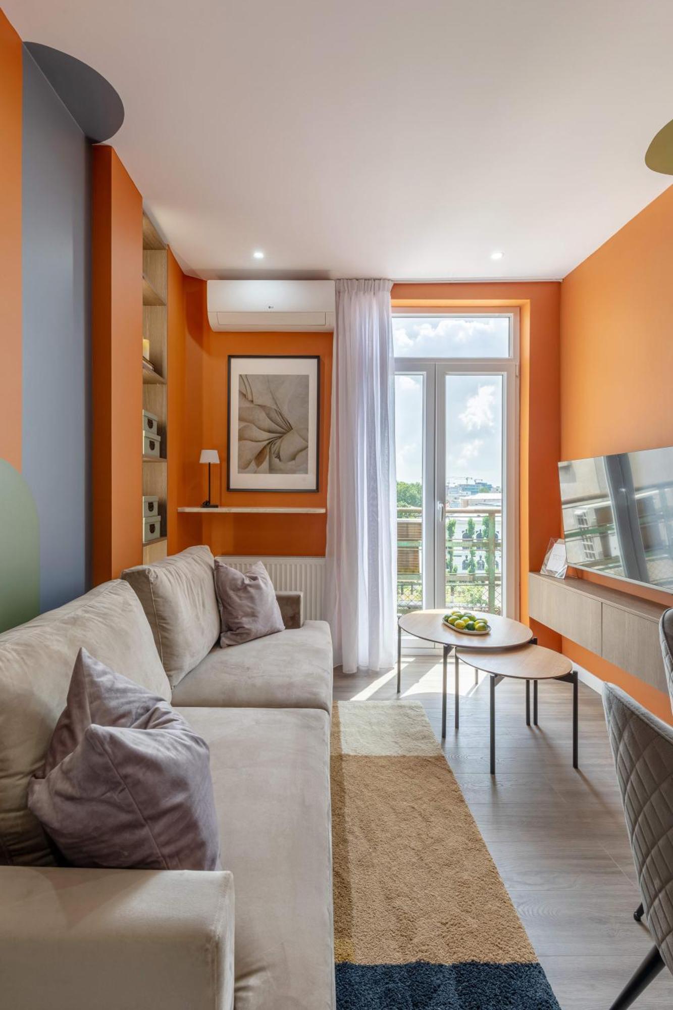 Playful & Bright 1Br Near The Faculty Of Law Apartment บูคาเรสต์ ภายนอก รูปภาพ
