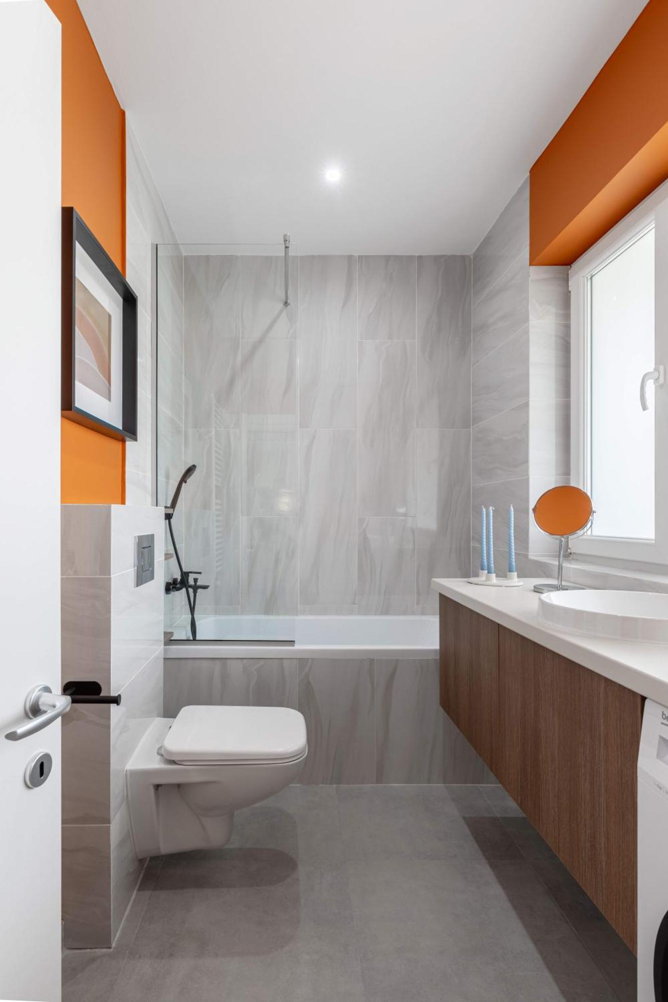 Playful & Bright 1Br Near The Faculty Of Law Apartment บูคาเรสต์ ภายนอก รูปภาพ